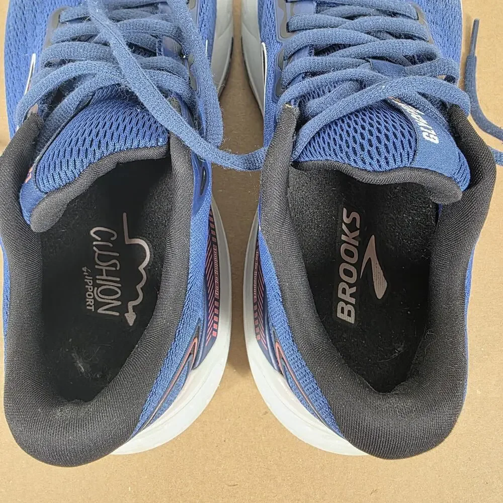 Brooks Glycerin 21 Blue Icy Pink Womens Blue Size 9 Running Shoes 1204091B496